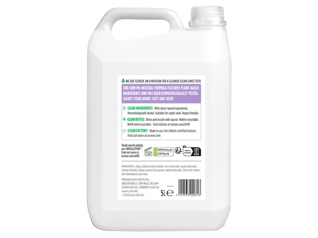 Handzeep Ecover navulflacon 5 liter