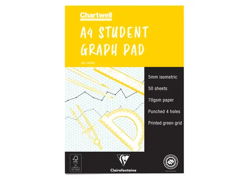 Millimeterblok Clairefontaine isometrisch A4