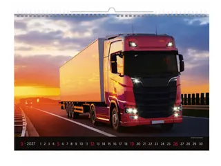 Kalender 2027 Helma 365 31.5x45cm vrachtwagen - 4