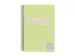 Carnet de notes à spirales Pukka Pad Pastel A5 ligné 3 pièces assor