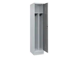 locker voor scheiding van kleding,HxBxD 1950x400x500mm,1vak