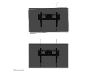 Neomounts LEVEL-750 WL30-750BL16 Vlakke heavy duty muurbeugel - 42-86 - 1