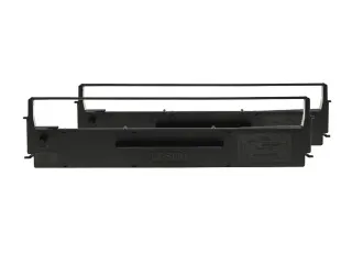C13S015646 EPSON LQ350 ribbon (2) black - 1