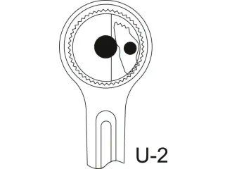 GEDORE 3293 U-2omkeerbare ratel 3/4 inch - 8