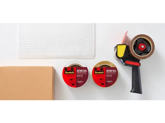 Verpakkingstape Scotch Secure Seal 50mmx50m transparant
