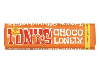 Chocolade Tony's Chocolonely reep 47gr karamel zeezout - 2