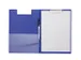 Klembordmap MAUL A4 staand PVC met penlus en insteek blauw