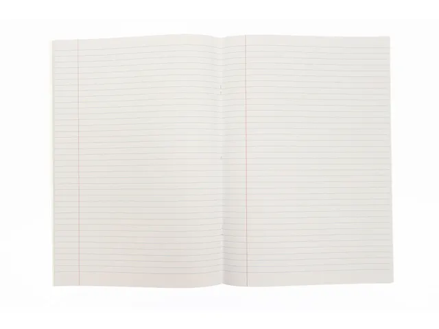 Cahier Beach Happy A4 ligné 2pces PP 70gramme 80pages avec marge. FSC