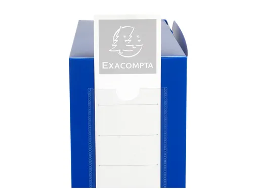 Klasseerdoos PP opaa k rug 100mm blauw