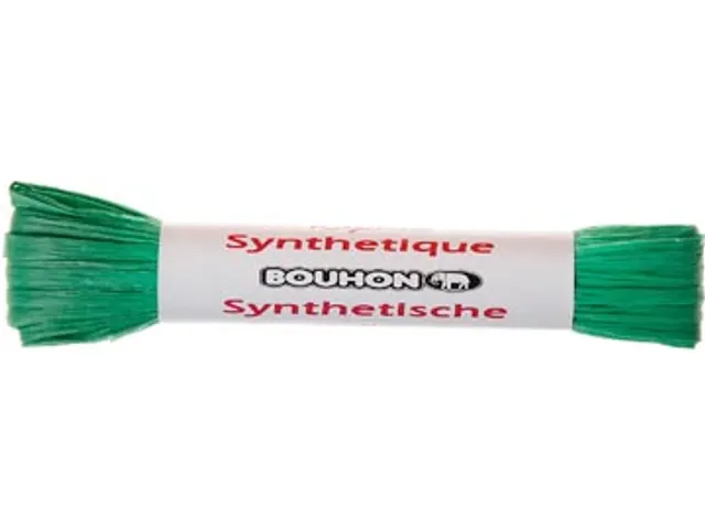 Raffia Synthetisch 10G Lichtgroen