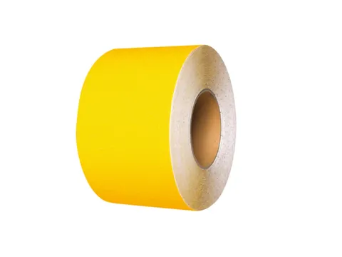 antisliplaag,geel,band LxB 18,3mx100mm,met antislip-eigenschappen