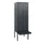 locker met bank,HxBxD 1950x600x815mm,2vak,vak B 300mm,cil.-slot