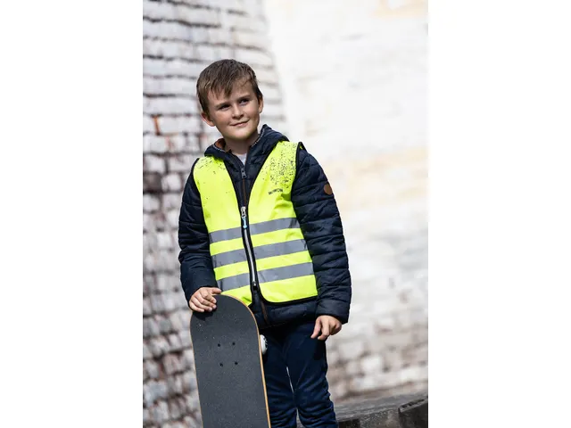 Schlamm Jacket Fluohesje Voor Kinderen Geel M