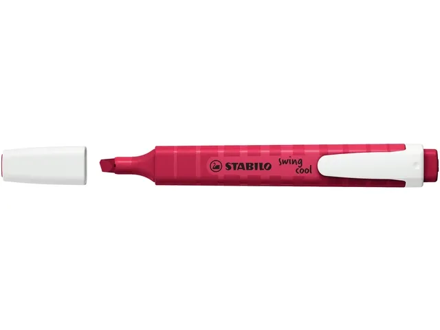 Markeerstift STABILO Swing cool Wildflower bordeaux
