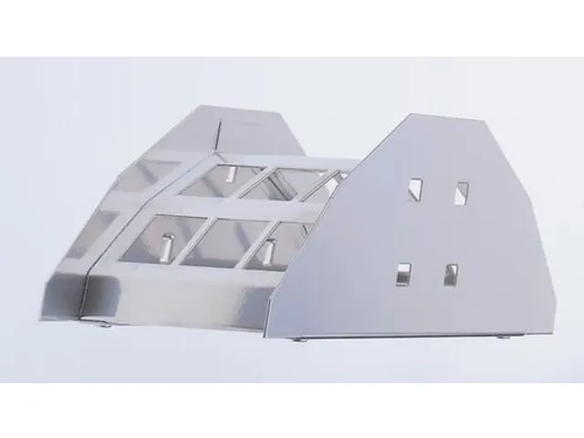 slanghouder,v. perfoplaat,BxD 230x125mm,RAL7016