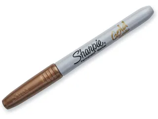 Permanente Marker Metallic, Fijne Punt, Goud - 1