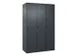 locker voor scheiding van kleding,HxBxD 1850x1200x500mm,3vak