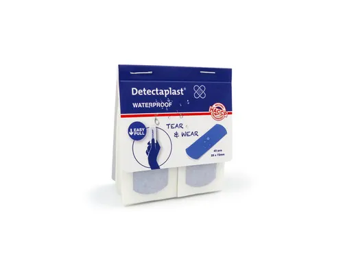 Detectaplast 8141PD Pleister Tear & Wear Waterproof 25x72mm 5x40stuks
