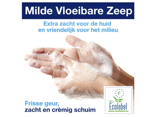 Handzeep Tork S1 vloeibaar mild geparfurmeerd parelwit 1000ml 420501