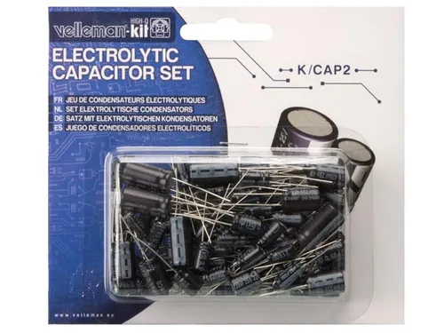 SET Elektrolytische Condensatoren - 120 ST. - 1µF TOT 1000µF