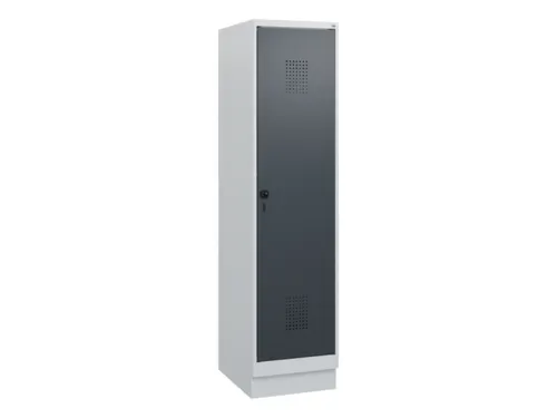 schoollocker,HxBxD 1630x400x500mm,1vak,vak B 400mm,draaigrendel,sokkel