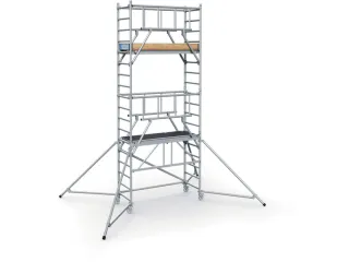 klapsteiger,platform H 3,55m,BxD 1800x600mm,steiger H 4,65m - 1
