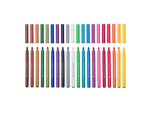 Bruynzeel kids Super Point viltstiften set 20 kleuren