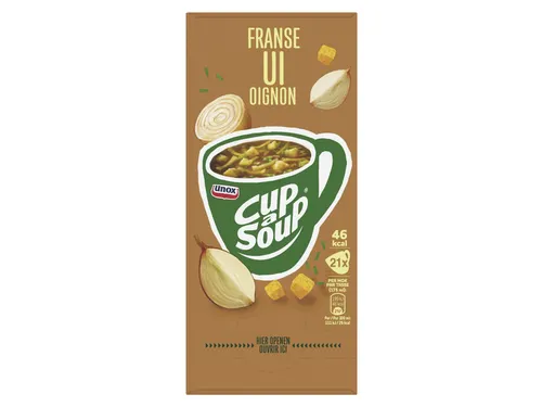 Cup-A-Soup Franse Ui 175ml 21 zakjes