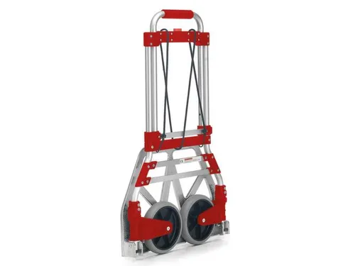 aluminium steekwagen,draagverm. 100kg,steekplaat BxD 483x343mm
