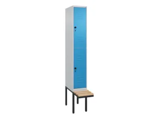 Dubbeldekse dekenkist,HxBxD 2120x300x815mm,1x2vak.,vak B 300mm - 1
