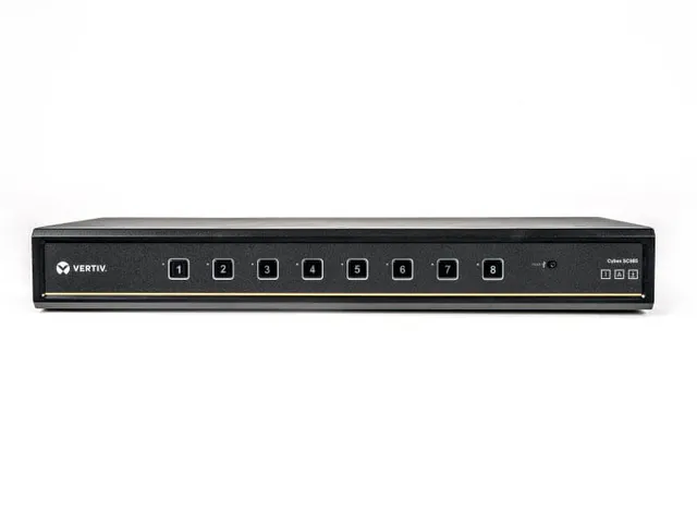 Vertiv SC985DPH-400, 3840 x 2160 Pixels, 4K Ultra HD, Rack-montage, Zw