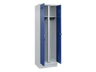 locker voor scheiding van kleding,HxBxD 1950x600x500mm,2vak - 1