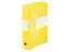 Archiefdoos Esselte Boxycolor 80mm 352x250mm geel