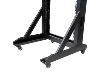 42U Open Server Rack Frame Met Zwenkwielen Serverkast Met 2 Stijlen - 4
