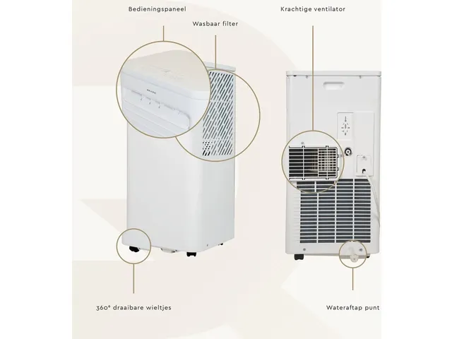 Airconditioning BRASQ MAC9000 9000 BTU wit