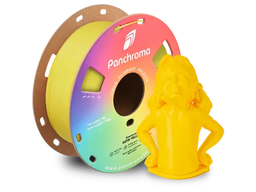 PLA Satin 1,75mm Geel 1kg Panchroma 3D Filament