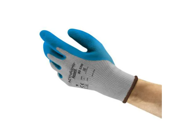 Ansell ActivArmr 80-100 katoenen handschoenen, maat 9, 12 paar