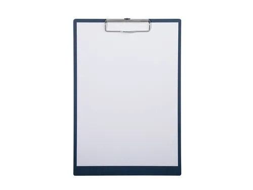 Klembord MAULbalance A4 staand versterkt 3mm karton blauw