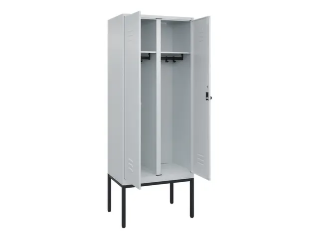 locker voor scheiding van kleding,HxBxD 2120x800x500mm,2vak