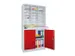 Armoire De Tri Courrier Hxlxp 1950X1000X400Mm 3X6Cases Ral7035 Façade