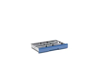 scheidings-/vakkenwanden,9vakken,v. front H 100/125mm - 1