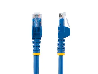1m Cat6 netwerkkabel met snagless RJ45 connectoren blauw - 2