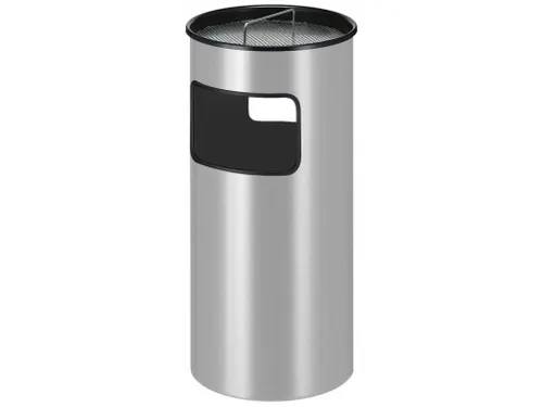 As-Papierbak 50 Liter Aluminiumgrijs