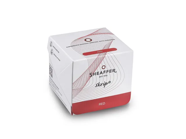 Inktpotje SHEAFFER rood 50ml