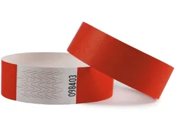 Polsband Combicraft Tyvek rood 100 stuks