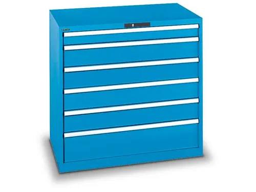 ladekast HxBxD 1000x1023x725mm 6laden Key lock
