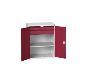 universele kast,HxBxD 1000x800x550mm,1xStalen bodem,2lade(n) - 1