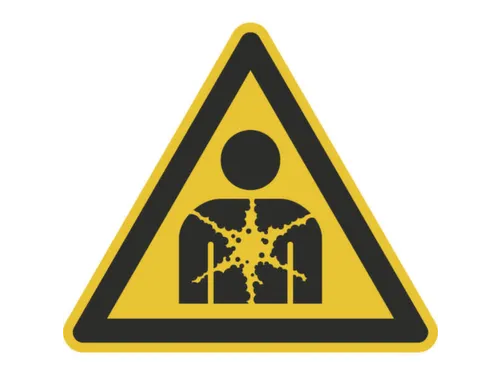 Waarschuwingsbord,V. Binnen/Buiten