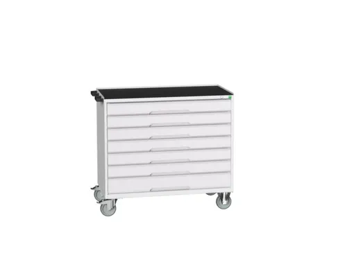 gereedschapswagen 965x1050x600mm antislipblad 7 laden RAL7035