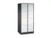 armoire multicases grand volume,RAL7021/RAL7035,HxlxP 1950x820x600mm